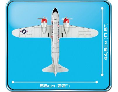 Cobi 5702 Malá armáda II. svetová vojna Douglas C-47 Skytrain Dakota Berlin Airlift