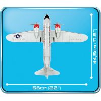Cobi 5702 Malá armáda II. svetová vojna Douglas C-47 Skytrain Dakota Berlin Airlift 5