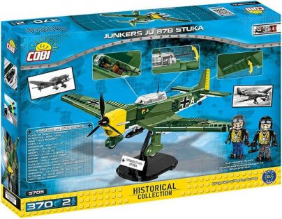 Cobi 5705 Malá armáda II. svetová vojna Junkers Ju 87B - 2 Stuka 370 k