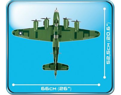 Cobi 5707 Malá armáda II. svetová vojna Memphis Belle 920 dielikov