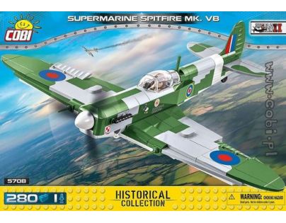 Cobi 5708 Malá armáda II. svetová vojna Supermarine Spitfire 280 K