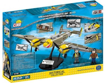 Cobi 5716 Malá armáda II. svetová vojna Messerschmitt BF 110B 422 dielikov