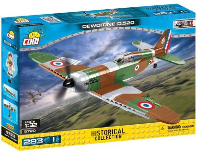 Cobi 5720 II. svetová vojna Dewoitine D.520 1 : 32
