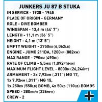 Cobi 5730 II. svetová vojna Junkers Ju 87 B Stuka 3