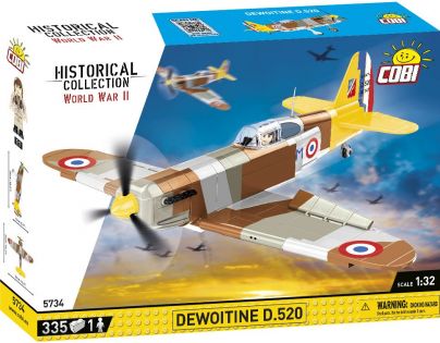 Cobi 5734 II. svetová vojna Dewoitine D.520