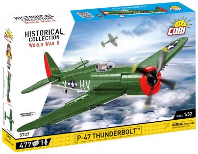Cobi 5737 II. svetová vojna P-47 Thunderbolt