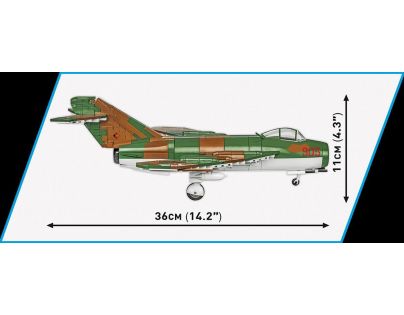 Cobi 5825 Východonemecké stíhacie lietadlo 5-LIM 575 dielikov