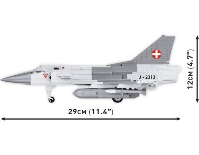 Cobi 5827 Stíhacie lietadlo Dassault Mirage III S 453 dielikov