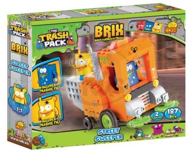 COBI 6241 - Smeťáci TRASH PACK - Zametací auto velké