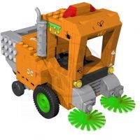 COBI 6241 - Smeťáci TRASH PACK - Zametací auto velké 2
