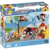 Cobi Action Town 1461 Hasičská čtyřkolka 2