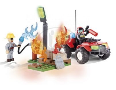 Cobi Action Town 1461 Hasičská čtyřkolka