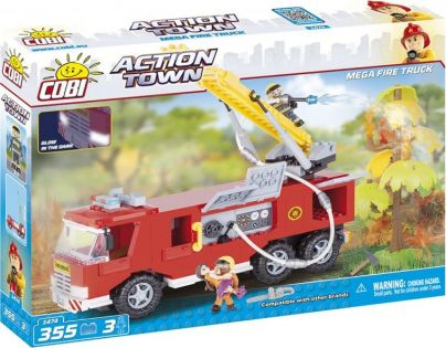 COBI 1474 Action Town Hasičská brigáda