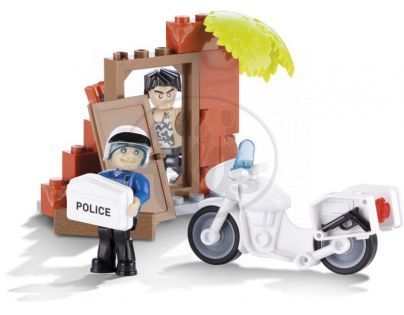 Cobi 1560 ACTION TOWN Policejní honička na motorce