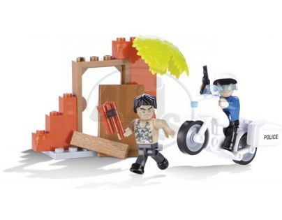 Cobi 1560 ACTION TOWN Policejní honička na motorce