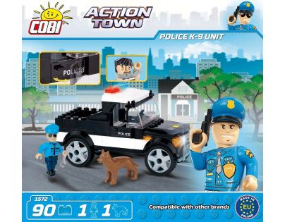 Cobi 1572 ACTION TOWN Policie K-9 Unit