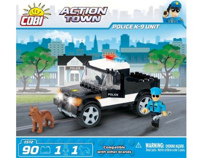 Cobi 1572 ACTION TOWN Policie K-9 Unit