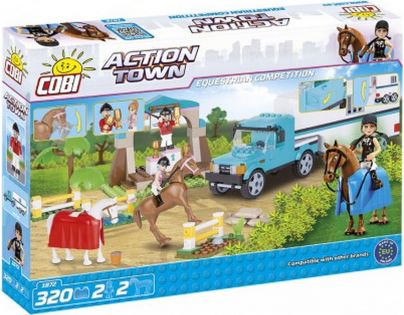 COBI 1872 ACTION TOWN Farma Jazdecká súťaž