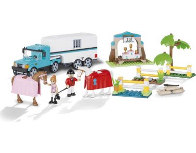 COBI 1872 ACTION TOWN Farma Jazdecká súťaž