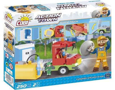 Cobi 1788 Action Town Fekálne vozidlo