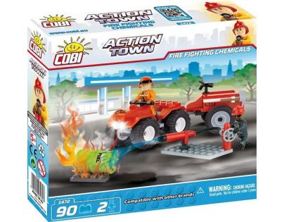 Cobi 1472 ACTION TOWN Hasiči v akci
