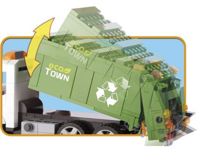 COBI 1780 ACTION TOWN Popelářské auto