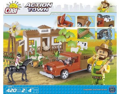 Cobi 1870 ACTION TOWN Ranč