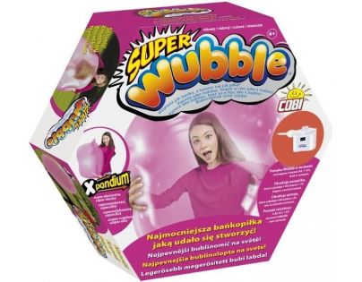Cobi Bublinomíč s pumpičkou Růžová