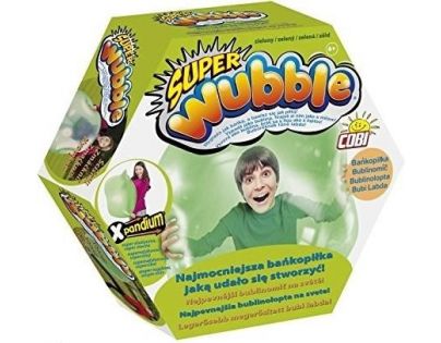 Cobi Bublinomíč s pumpičkou Zelená