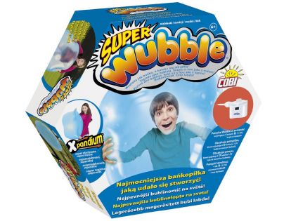 Cobi Bublinomíč s pumpičkou Modrá