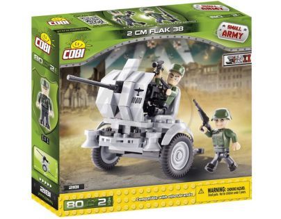 Cobi Malá armáda 2181 Protiletadlové dělo Flak 38