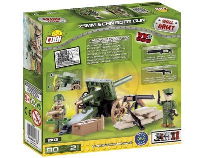 Cobi Malá armáda 2183 Schneider 75 mm