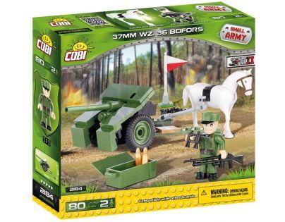 Cobi 2184 Small Army II WW 37 mm Bofors vzor 36
