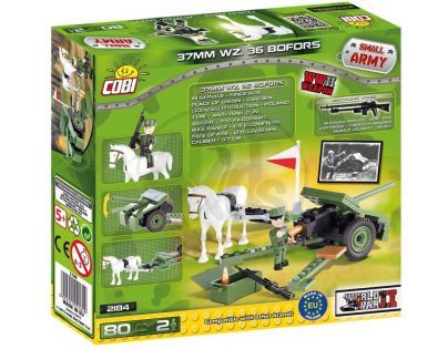 Cobi 2184 Small Army II WW 37 mm Bofors vzor 36