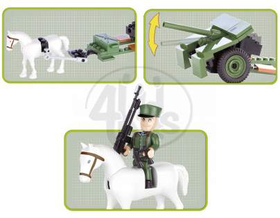 Cobi 2184 Small Army II WW 37 mm Bofors vzor 36