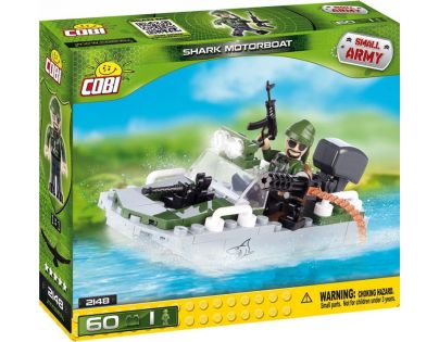 Cobi 2148 Small Army Motorový člun Shark
