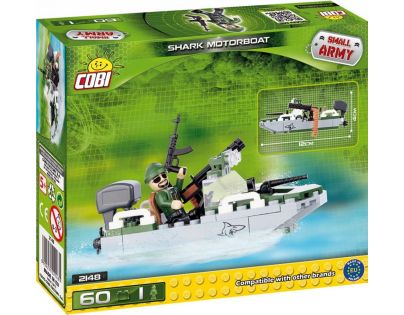 Cobi 2148 Small Army Motorový člun Shark