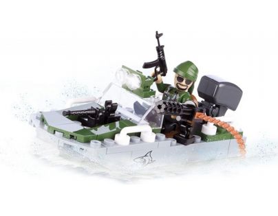 Cobi 2148 Small Army Motorový člun Shark