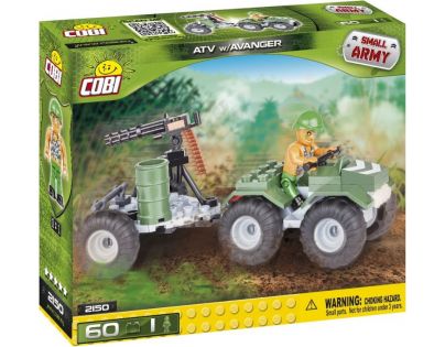 Cobi 2150 SMALL ARMY ATV s avangerem 60 k 1 f