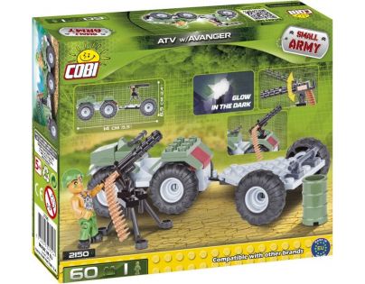 Cobi 2150 SMALL ARMY ATV s avangerem 60 k 1 f