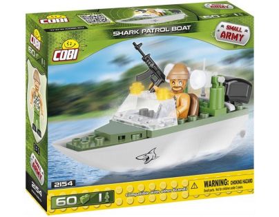 Cobi 2154 Malá armáda  Patrolovací čln Shark