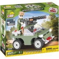 COBI 2155 Small Army Vojenské vozidlo, 60 k, 1 f 3
