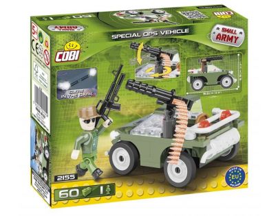 COBI 2155 Small Army Vojenské vozidlo, 60 k, 1 f