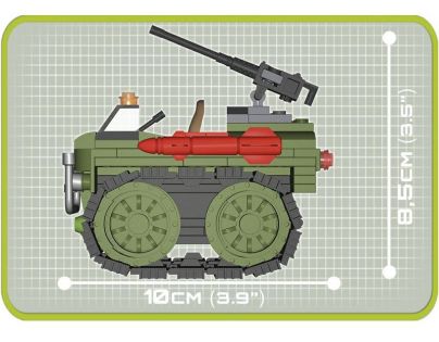 COBI 2161 Small Army Mobilný raketomet 140 k, 1 f