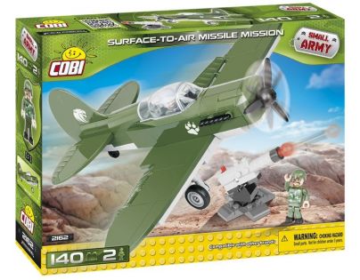 COBI 2162 Small Army Misia striel zem - vzduch 140 k, 2 f
