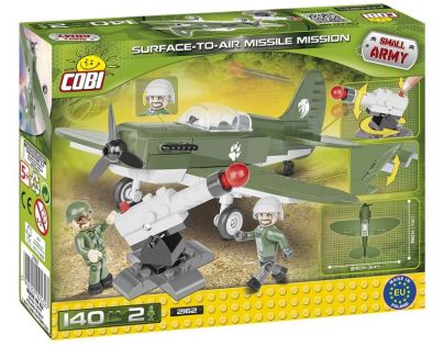 COBI 2162 Small Army Misia striel zem - vzduch 140 k, 2 f