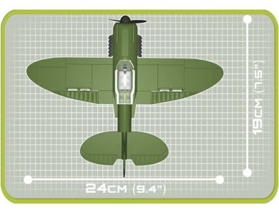 COBI 2162 Small Army Misia striel zem - vzduch 140 k, 2 f