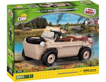 Cobi 2188 SMALL ARMY VW typ 166 Schwimmwagen 120 k 1 f