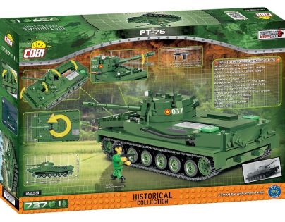 Cobi 2235  Malá armáda Light amphibious tank PT-76