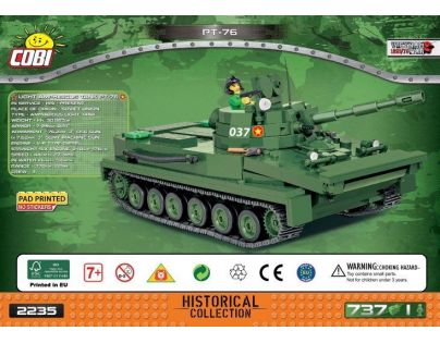 Cobi 2235  Malá armáda Light amphibious tank PT-76